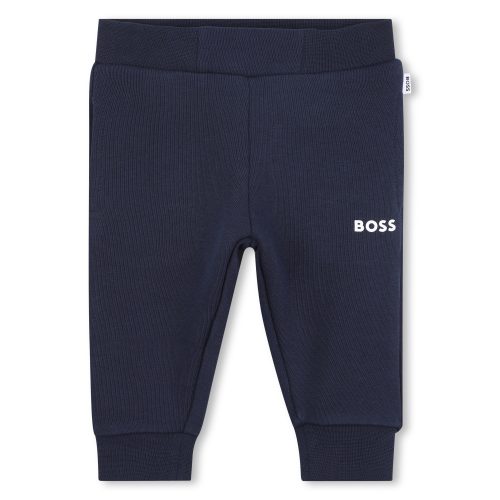 BOSS Pantalon de jogging molletonné GARCON 18M Bleu