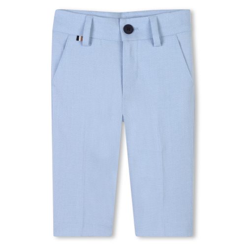 BOSS Pantalon de cérémonie uni GARCON 12M Bleu