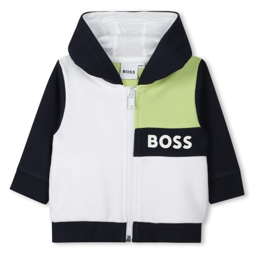 BOSS Cardigan à capuche GARCON 18M Bleu