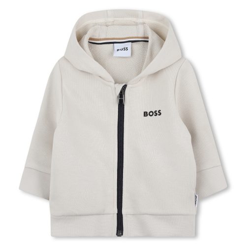 BOSS Cardigan de jogging à capuche GARCON 18M Beige