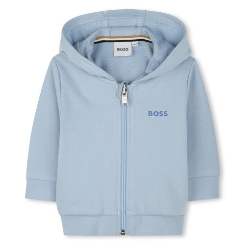 BOSS Cardigan de jogging à capuche GARCON 18M Bleu