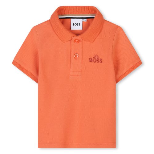 BOSS Polo à manches courtes GARCON 18M Orange