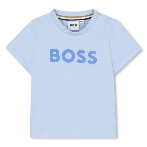 BOSS T-shirt à manches courtes GARCON 18M Bleu