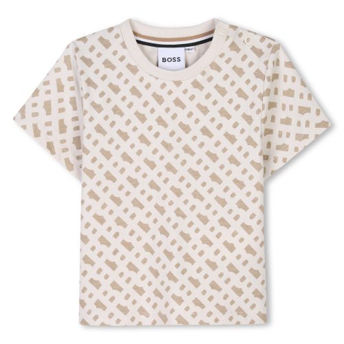 BOSS T-shirt à manches courtes GARCON 18M Beige