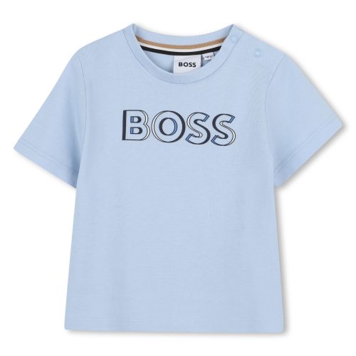 BOSS T-shirt à manches courtes GARCON 18M Bleu