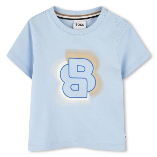 BOSS T-shirt à manches courtes GARCON 18M Bleu