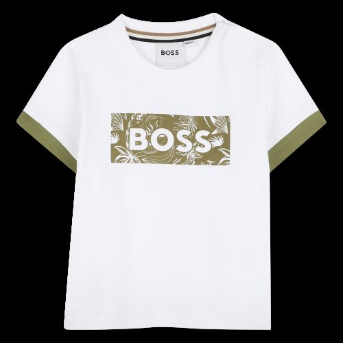 BOSS T-shirt à manches courtes GARCON 18M Blanc