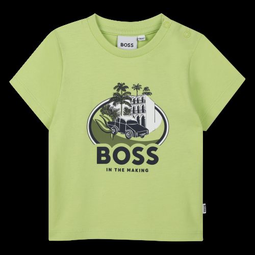 BOSS T-shirt à manches courtes GARCON 18M Vert