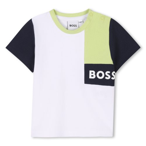 BOSS T-shirt à manches courtes GARCON 18M Blanc