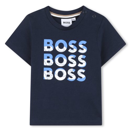BOSS T-shirt à manches courtes GARCON 18M Bleu