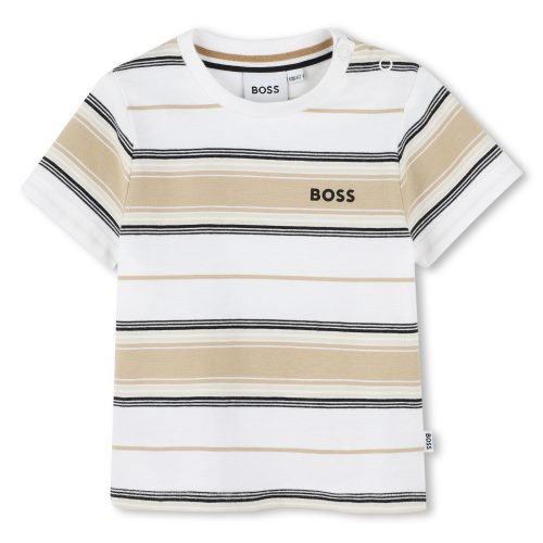 BOSS T-shirt à manches courtes GARCON 18M Beige