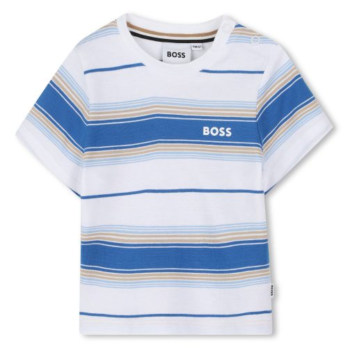 BOSS T-shirt à manches courtes GARCON 18M Bleu