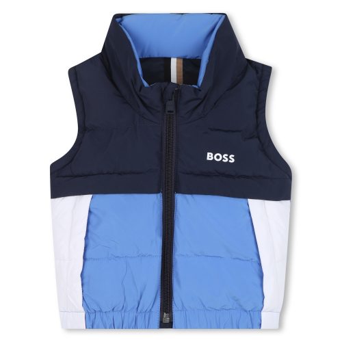 BOSS Doudoune sans manche GARCON 18M Bleu