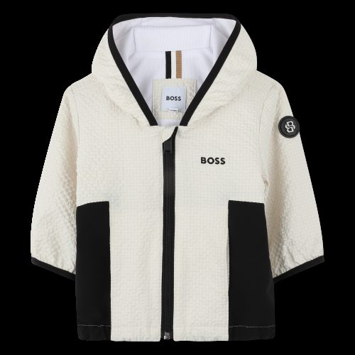 BOSS Coupe-vent à capuche GARCON 18M Beige
