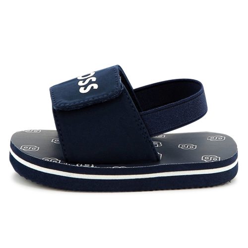 BOSS Claquettes avec scratch GARCON 30 Bleu