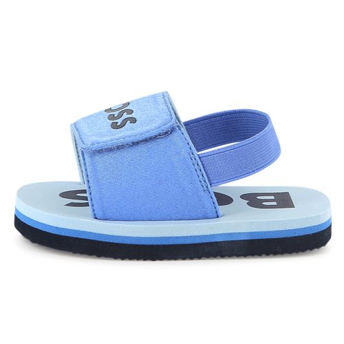 BOSS Claquettes avec scratch GARCON 30 Bleu