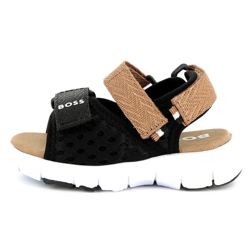 BOSS Sandales à scratch GARCON 30 Noir