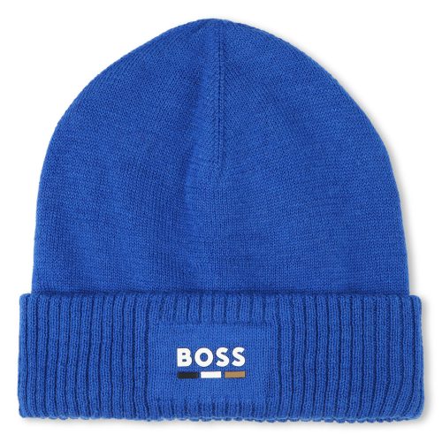 BOSS BONNET GARCON T1 Bleu