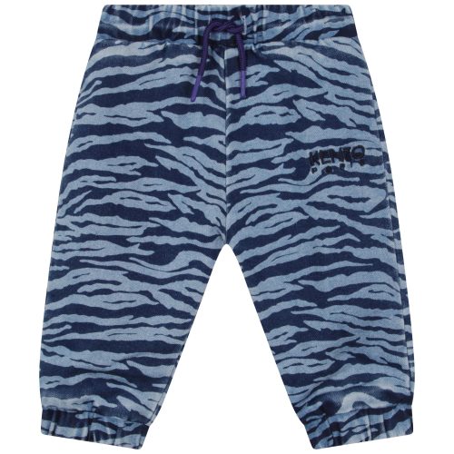 KENZO KIDS Pantalon de jogging imprimé GARCON 4A Bleu