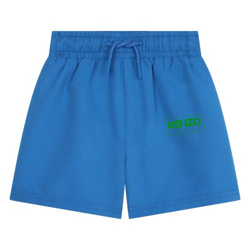 KENZO KIDS Short de bain avec imprimé GARCON 18M Bleu