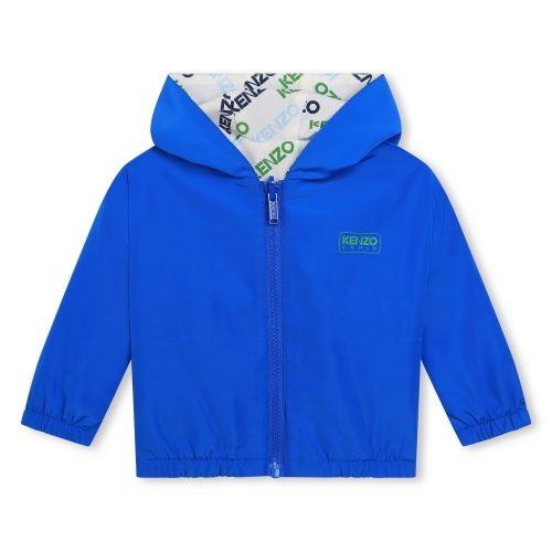 KENZO KIDS Coupe-vent zippé réversible UNISEXE 18M Bleu