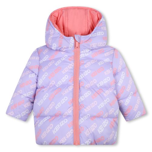 KENZO KIDS Doudoune réversible déperlante FILLE 18M Rose