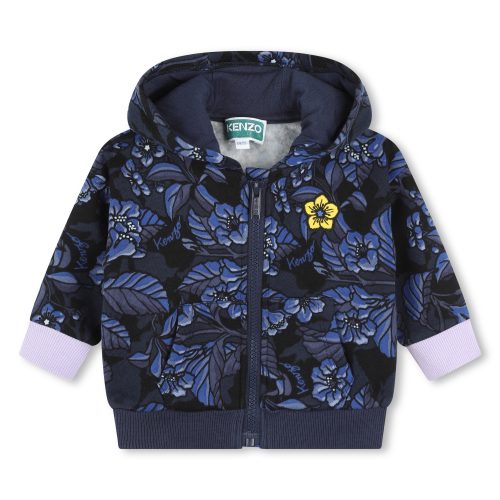KENZO KIDS Cardigan de jogging FILLE 18M Bleu