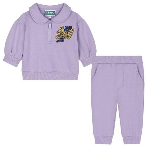 KENZO KIDS Sweat-shirt et pantalon FILLE 18M Violet