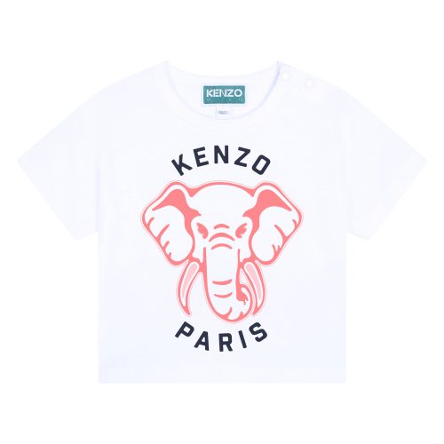 KENZO KIDS T-shirt à manches courtes FILLE 18M Blanc