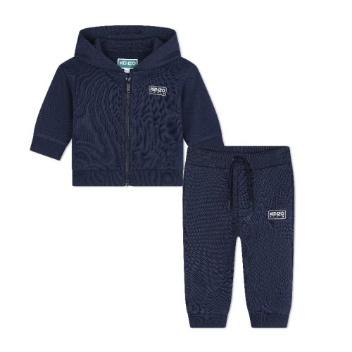KENZO KIDS Cardigan zippé et pantalon GARCON 6M Bleu