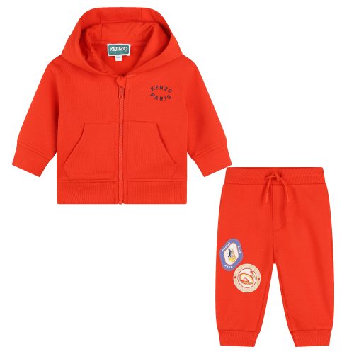 KENZO KIDS Cardigan et pantalon GARCON 18M Rouge