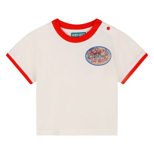 KENZO KIDS T-shirt à manches courtes GARCON 12M Beige