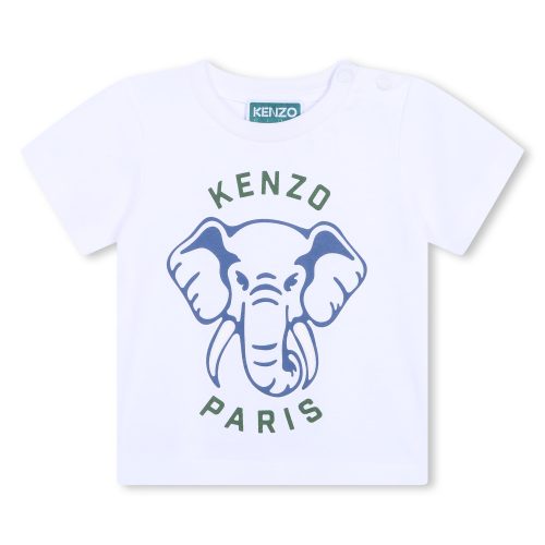 KENZO KIDS T-shirt à manches courtes GARCON 18M Blanc