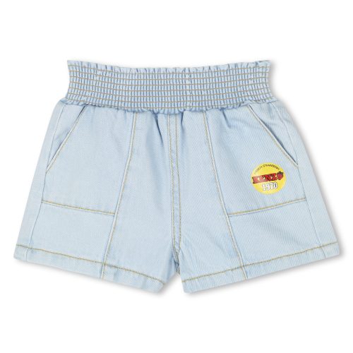 KENZO KIDS Short en jean avec poches FILLE 18M Bleu