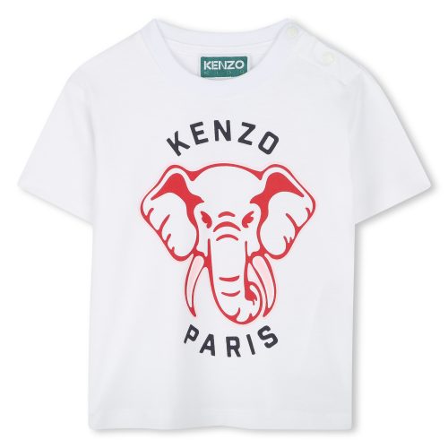 KENZO KIDS T-shirt à manches courtes FILLE 18M Blanc