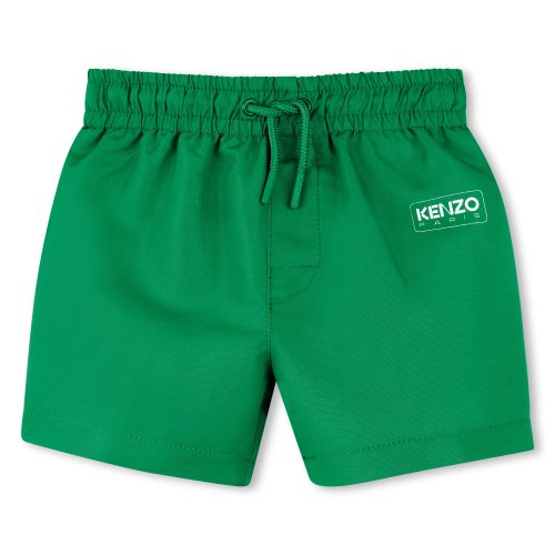 KENZO KIDS Short de bain siglé GARCON 18M Vert