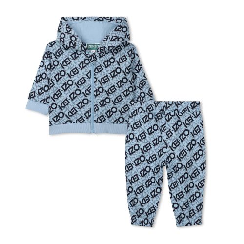 KENZO KIDS Ensemble cardigan et pantalon GARCON 18M Bleu