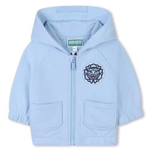 KENZO KIDS Cardigan de jogging zippé GARCON 18M Bleu