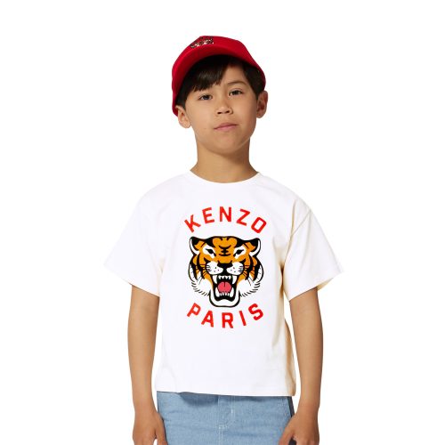 KENZO KIDS T-shirt à manches courtes UNISEXE 18M Blanc