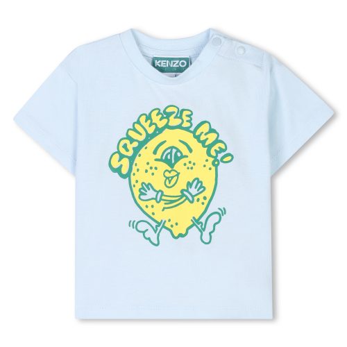 KENZO KIDS T-shirt à manches courtes GARCON 18M Bleu
