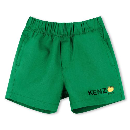 KENZO KIDS Short à taille élastiquée GARCON 18M Vert