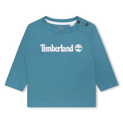 TIMBERLAND T-shirt avec sigle imprimé GARCON 9M Bleu