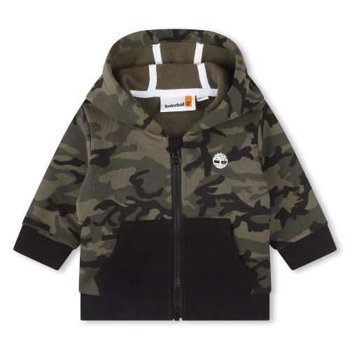 TIMBERLAND Cardigan à capuche GARCON 18M Vert