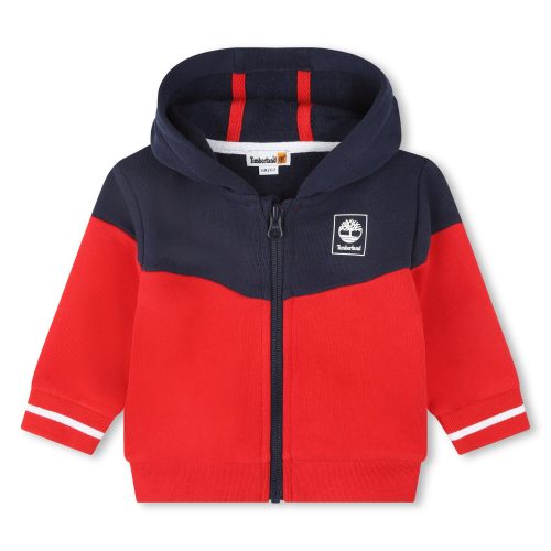 TIMBERLAND Cardigan de jogging à capuche GARCON 18M Rouge