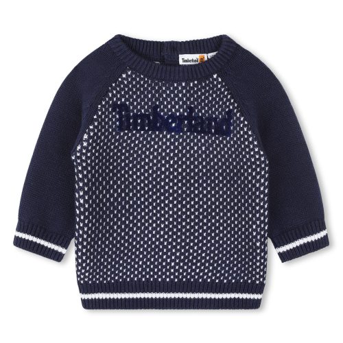 TIMBERLAND Pull bicolore GARCON 18M Bleu