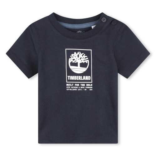 TIMBERLAND T-shirt pressionné GARCON 18M Bleu