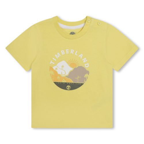 TIMBERLAND T-shirt manches courtes GARCON 18M Jaune