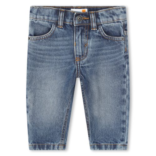 TIMBERLAND Jean taille élastiquée GARCON 18M Bleu
