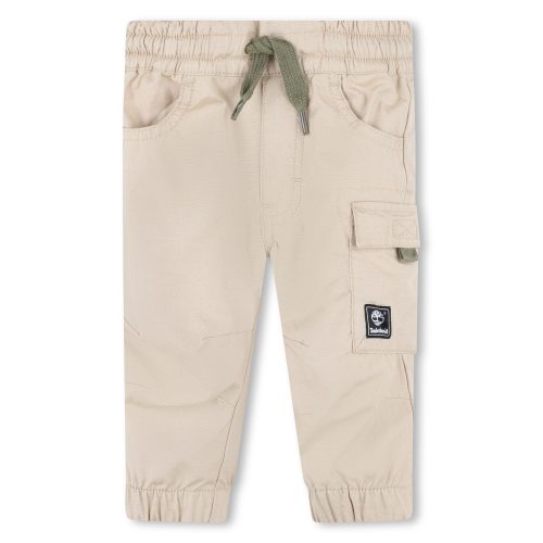 TIMBERLAND Pantalon un en coton GARCON 18M Marron
