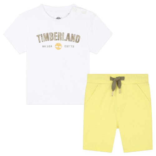 TIMBERLAND Ensemble 2 pièces GARCON 18M Blanc